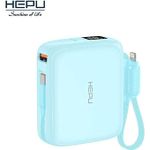 product_image_name-Generic-Hepu Power Bank 20000mAh hp-A26 – Charge Rapide 22W Câble IPhone Et Type-C Bleu-1