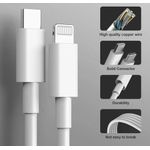 product_image_name-Generic-Chargeur Rapide USB Type C Compatible Avec IPHONE 14 13 12 11 Xr Xs X 8-2