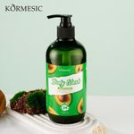 KORMESIC Gel douche hydratant à l'avocat 510 ml