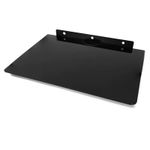 product_image_name-Generic-Support Mural Flottante en verre Trempé Noir - Lecteur DVD & Décodeur. 5mm 360*250mm-1