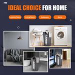 product_image_name-addigoes-Panier à Linge 90L, Panier à Linge Étanche, Sac à Linge avec Poignées Rembourrées, Poubelle à Vêtements, Panier Pliable pour un Rangement Facile gris-2