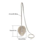 product_image_name-Generic-Ensemble de 2 porte-rideaux, ruban de rideau style bohème, simple et élégant, tissé en coton - Blanc-3