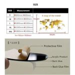 product_image_name-Generic-Autocollants muraux en acrylique carte du monde 3D décoration d'art mural fond affiches autocollantes pour bureau-4