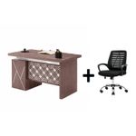 Bureau Compact Pro 1m20 + fauteuil agent
