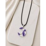 Fashion Collier Pendentif Lune – Bijou Tendance