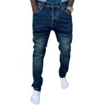 Pantalon Jeans - Homme - Bleu