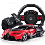 Generic Voiture télécommandée Avec Volant et Pédale