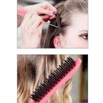 Generic 12 PCS Ensemble De Peignes De Coiffure Kits Appareils Cheveux-rose - image 2