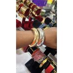 Lot de 2 Bracelets en Inox Pour Femme