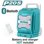 TOTAL Poste Radio Avec Bluetooth Rechargeable Original TOTAL