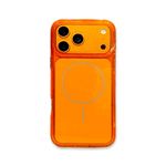 Coque Arrière Magsafe Compatible Pour Iphone 17 PRO MAX - ORANGE
