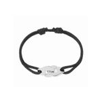 Bracelet Corde Élégance – Fermoir argentée Premium..