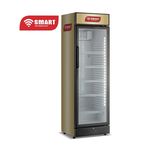 product_image_name-SMART TECHNOLOGY-Refroidisseur Vertical Vitré Smart  380L (STCDV-890)- 6Tiroirs/ Avec Grille à L'arrière/ Orange-Blanc- Garantie 12 Mois-1