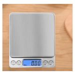 Balances De Cuisine Numériques 500g/0,01g -Gris