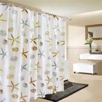 Generic 180*180cm Rideau de douche Ocean Star Rideau de douche imperméable - image 3
