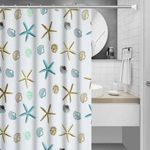 Generic 180*180cm Rideau de douche Ocean Star Rideau de douche imperméable - image 8