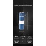 product_image_name-Generic-Mini Thermos Portable Vacuum + 2 Tasses--PINK-7