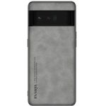 Coque ultra-fine, Finition en cuir pour GOOGLE PIXEL 8A - Couleur gris 