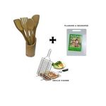 product_image_name-Generic-Planche A Découper ,Grille Barbecue Et Spatule En Bois-1