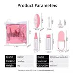 product_image_name-Generic-Ensemble De Bouteilles De Voyage Pour Soins De La Peau, 7 Pièces/ensemble, Ensemble De Bouteilles Vides-2