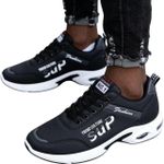 product_image_name-Fashion-Baskets tendance et stylées pour homme | Chaussures de loisirs confortables et respirantes pour homme - Noir-3