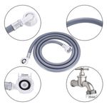 product_image_name-Generic-Tuyau D'évacuation Universel de 2 m Pour Lave-Linge, Tuyau D'arrivée D'eau Pour Lave-Vaisselle, Tuyau De Remplissage D'eau Avec Coude à 90°-5