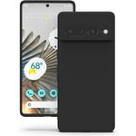 Generic Coque en silicone compatible Google Pixel 7 pro + 1 antichoc - Noir
