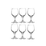 VERRE à Vin - 6 Pièces - Transparent Table De Fête
