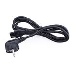 Generic Câble D'alimentation Pour Ordinateur Portable 1.5M  - Noir - image 3