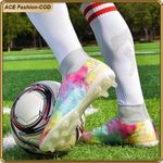 product_image_name-ASHION-KQ Chaussures de Football à Col de Chaussette Haut : Respirantes, Faciles à Nettoyer, pour l’Entraînement Athlétique en Plein Air-3