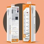 Generic Multiprise Avec 10 Prises Universelles LDNIO -Blanc - image 2