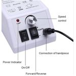 Generic Ponceuse électrique pour manucure et pédicure – Kit professionnel - image 3