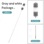 Generic Lot de 2 brosses plumeaux de nettoyage rétractable - image 2