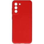 Coque En Silicone Compatible Samsung Galaxy S21 FE - ROUGE