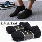 product_image_name-Fashion-Lot De 12 Paires De Chaussettes Basses Décontractées En Coton-1