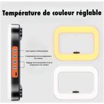 Generic Lampe LED de Vlogging Rechargeable – Éclairage Professionnel 3 Températures - image 6