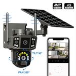 CALUS  Caméra de Surveillance Solaire VC14-4G –  Intelligente