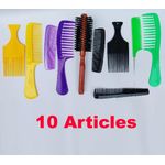 Generic Lot de Peignes & Brosse Pour Cheveux