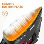 product_image_name-HALEY- Fer à repasser électrique professionnel, fer à repasser haute puissance, défroisseur vapeur pour vêtements, 2600 W-3