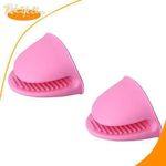 Generic Paire De Gant De Cuisine Anti-Brûlure Rose - image 3