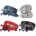 product_image_name-Generic-Ceinture en cuir cloutée en cristal YH -2