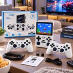 Generic Console de Jeux Vidéo Portable Rétro avec Écran Intégré – 2 Manettes Sans Fil - image 2