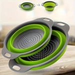 Generic Lot de 2 Passoires Silicones Pliante Retractables - image 2