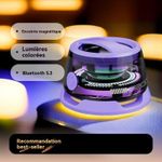 Generic Enceinte Bluetooth magnétique avec caisson de basses - 3 coloris - image 2