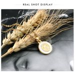 product_image_name-Fashion-Chaîne Vierge  Marie En Acier Inoxydable Pendentif à Géométrie Irrégulière-2