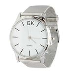 Gk Montre Dame Cadran Rond Gk- Argent - image 2