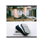 product_image_name-Fashion-06 Paires Des Chaussettes Mocassins Femmes Et Hommes 100 % Coton  - COULEURS VARIABLE - #CEXP17-2