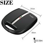 product_image_name-Sonifer-Appareil à Donuts Électrique XXL - Cuisson Saine sans Huile-2