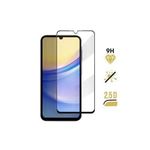 Generic Coque En Silicone Compatible Samsung Galaxy A15 + 1 Antichoc - couleur Noir - image 2