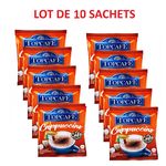 Generic LOT DE 10 sachets TOPCafé instantané Cappuccino de , 25 g